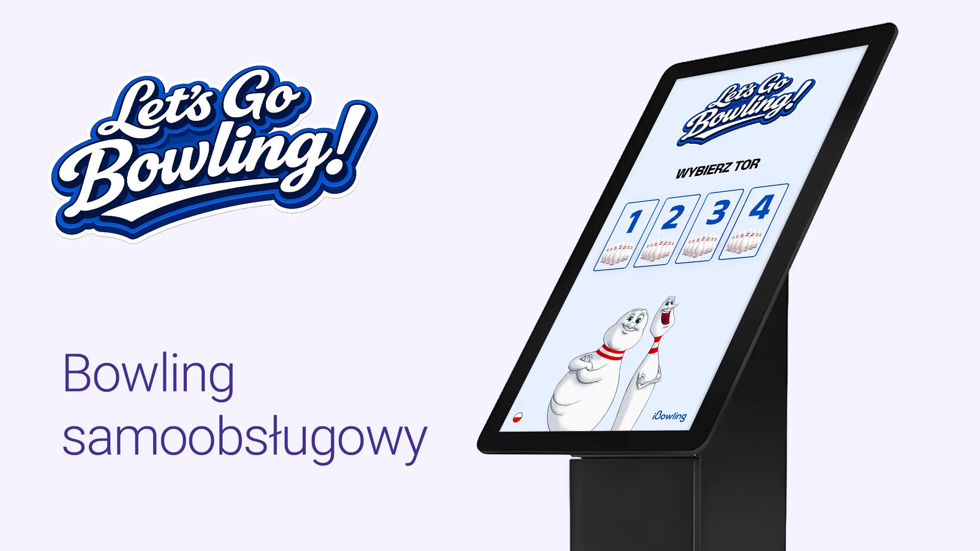 panel samoobsługowy do kręgli